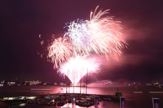 Cowes Week fireworks