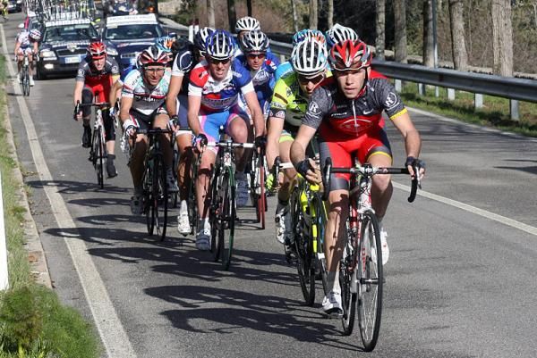 Ivan Rovny (Team Radioshack) leads the winning break.