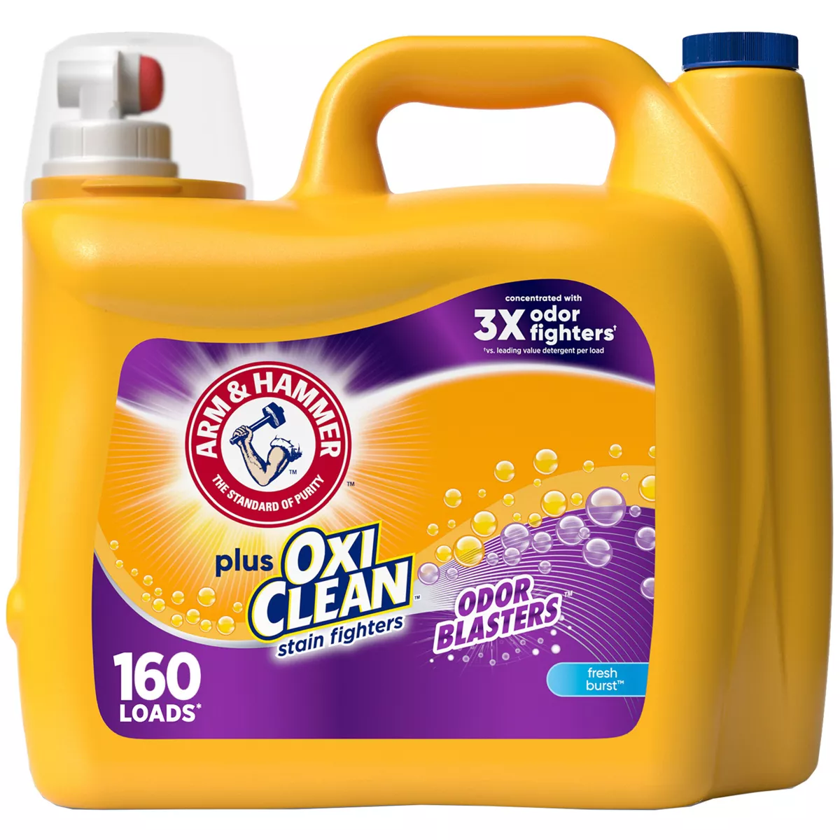 Arm U0026 Hammer Plus Oxiclean Odor Blasters He Liquid Laundry Detergent