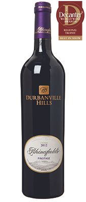 Durbanville Hills Rhinofields Pinotage South Africa 2012.