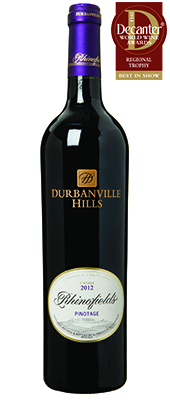 Durbanville Hills Rhinofields Pinotage South Africa 2012.