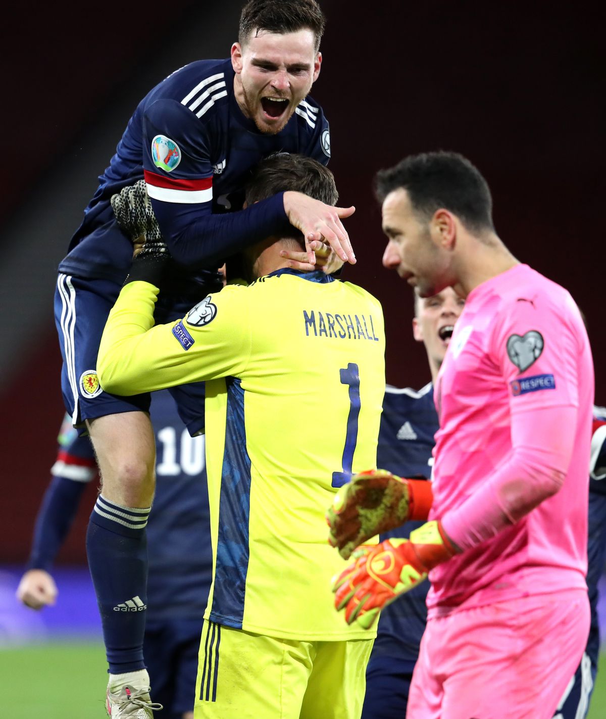 Scotland breathe sigh of relief after reaching Euro 2020 final ...