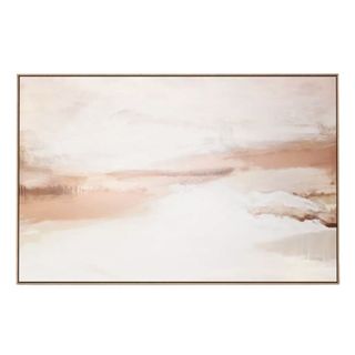 Abstract Horizon Framed Wall Canvas