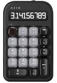 AZIO IZO Mechanical Switch Number Pad and Calculator: now $39 at Amazon
