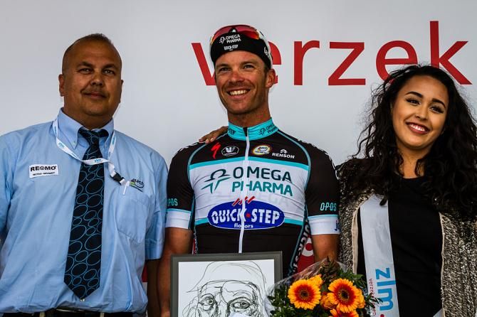 Omega Pharma-QuickStep on the podium