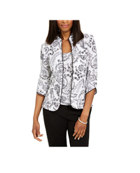 Alex Evenings Printed Mandarin-Collar: $155.00&nbsp;$123.99 (save $31.01) | Macys&nbsp;