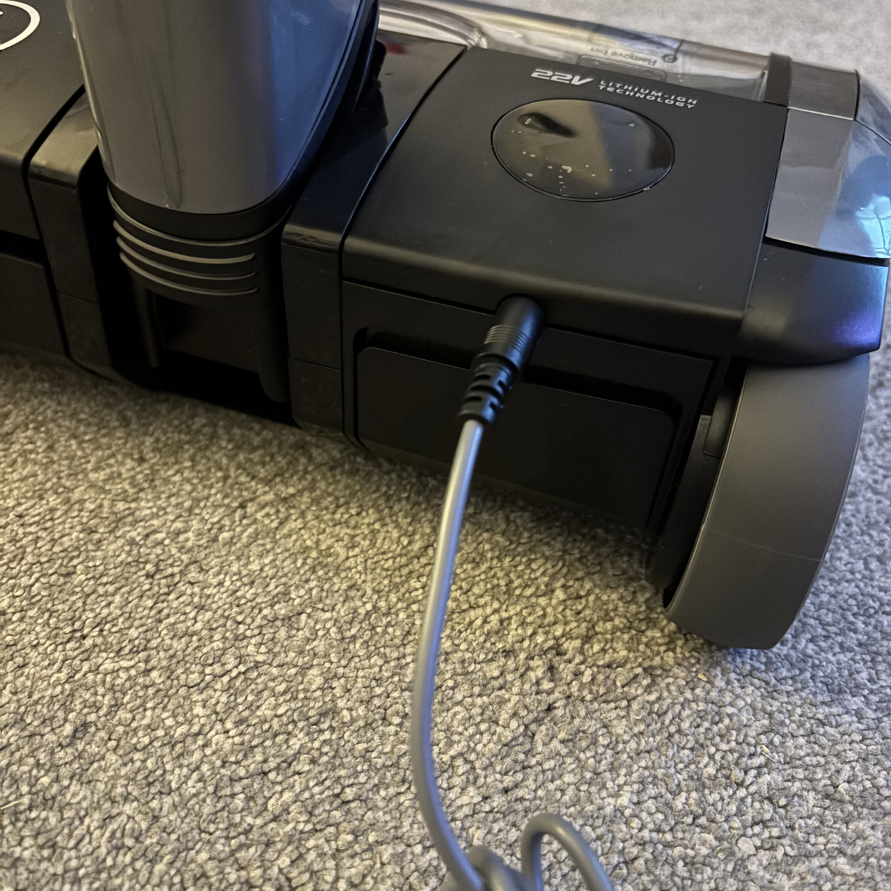 Charging point for the Gtech AirRAM 2 Core Cordless Vacuum