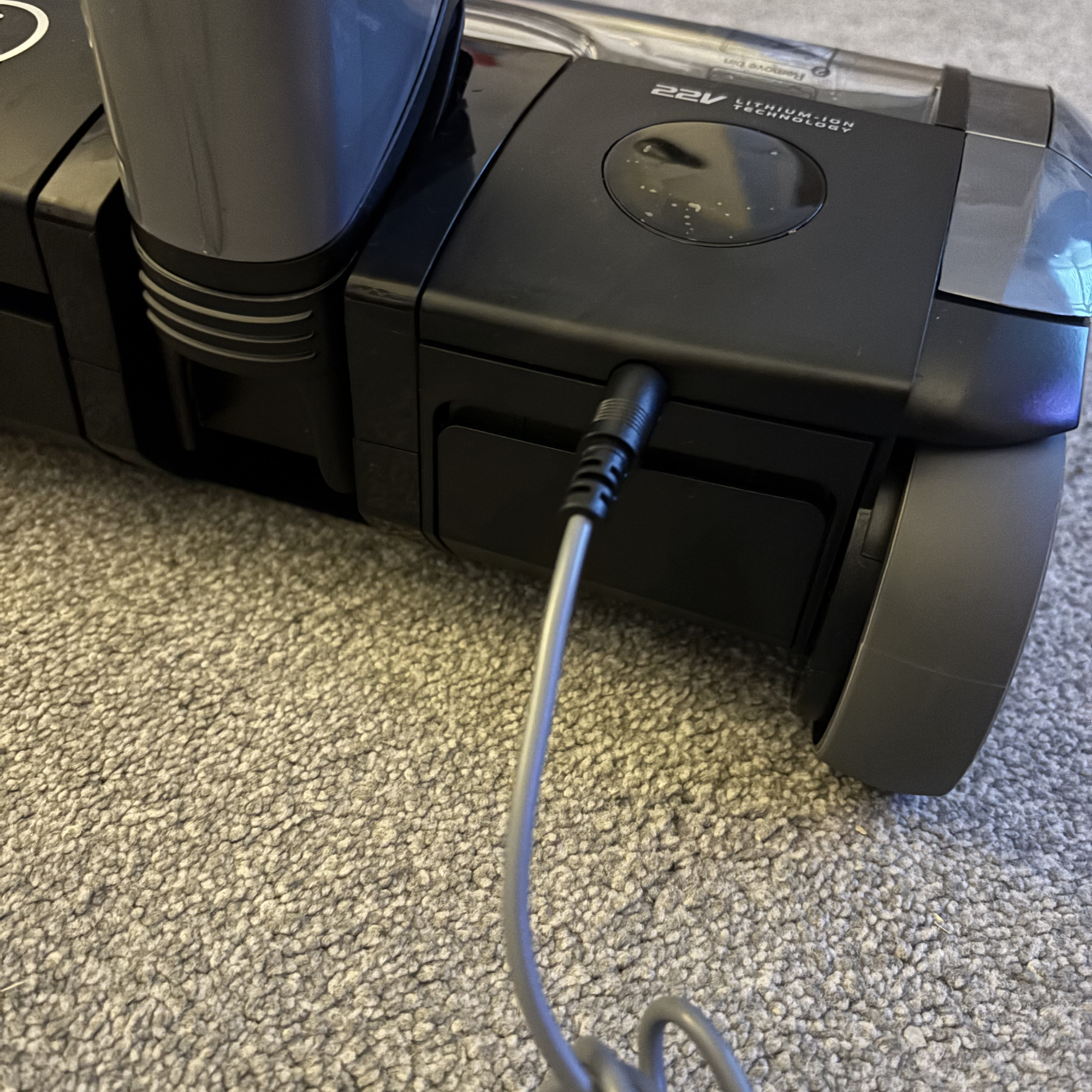 Charging point for the Gtech AirRAM 2 Core Cordless Vacuum
