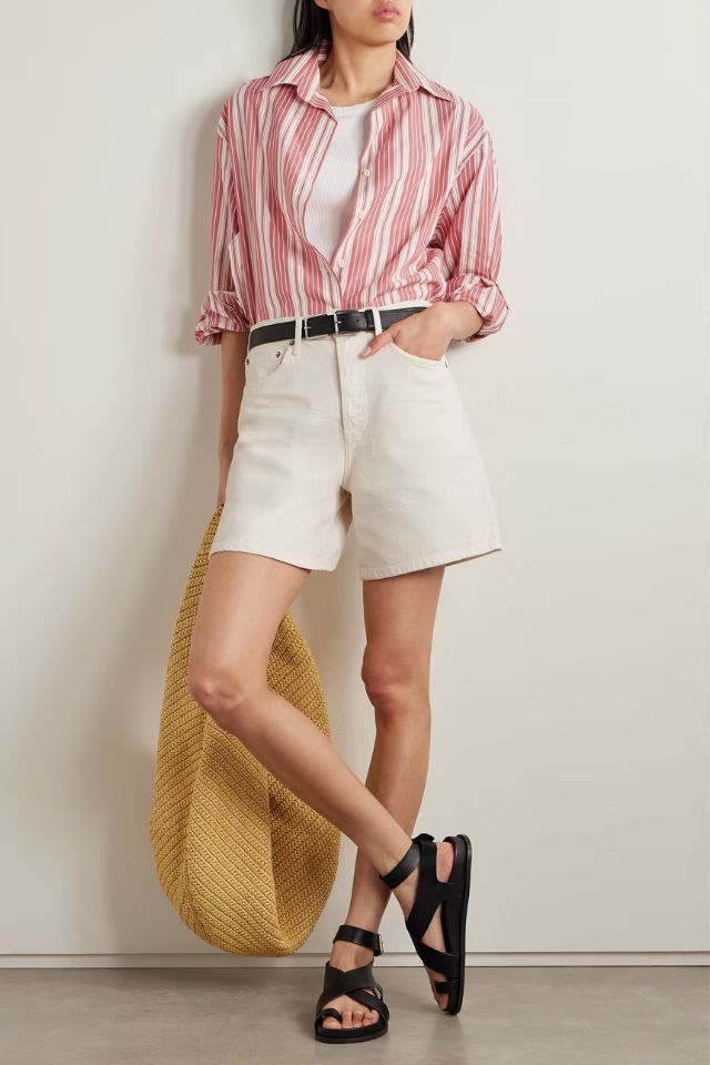 Agolde Dame denim shorts