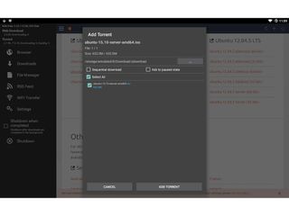 zetaTorrent (Free, with a $2.99 Pro Version)