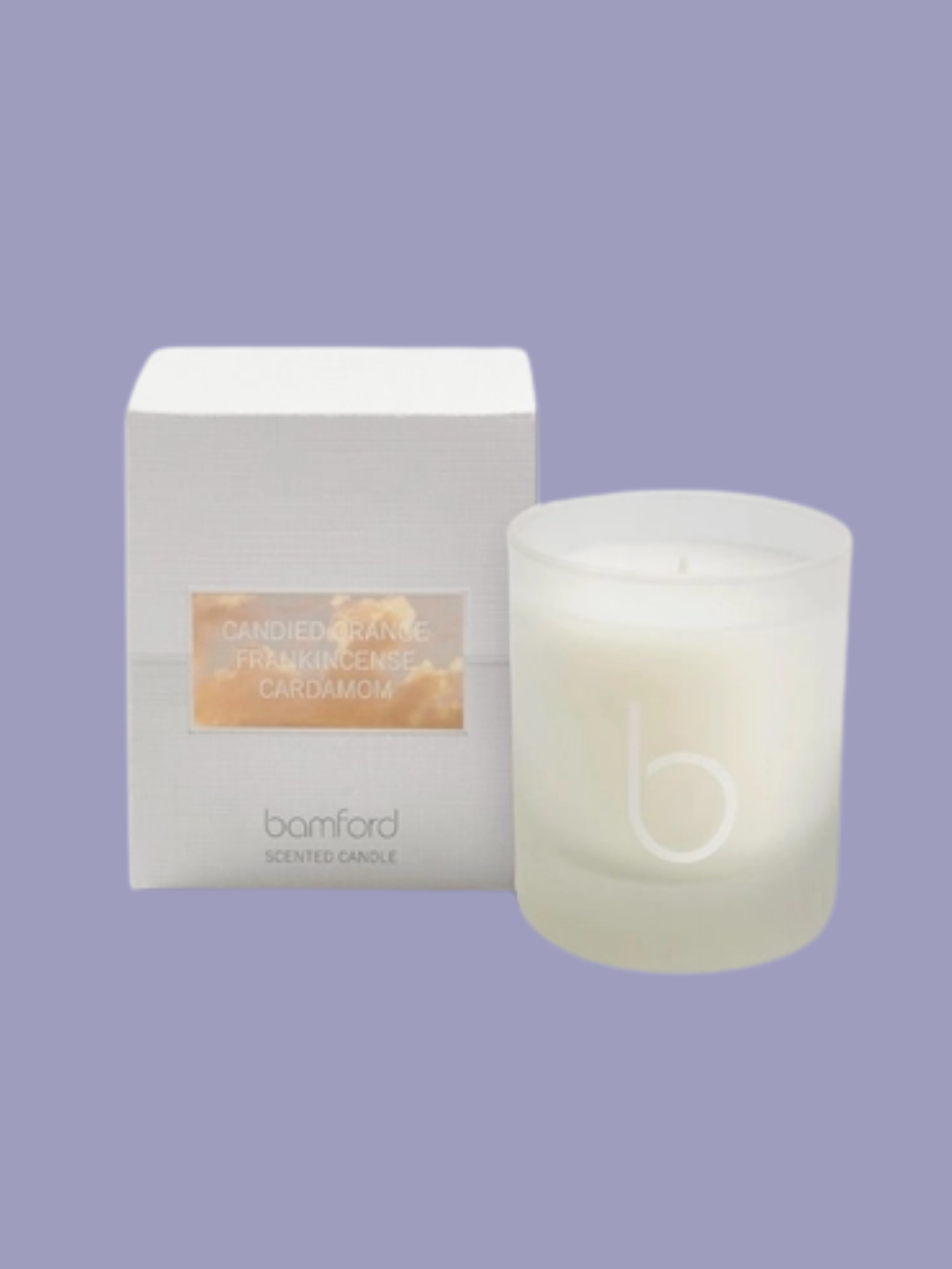 A candied orange scented candle from Bamford