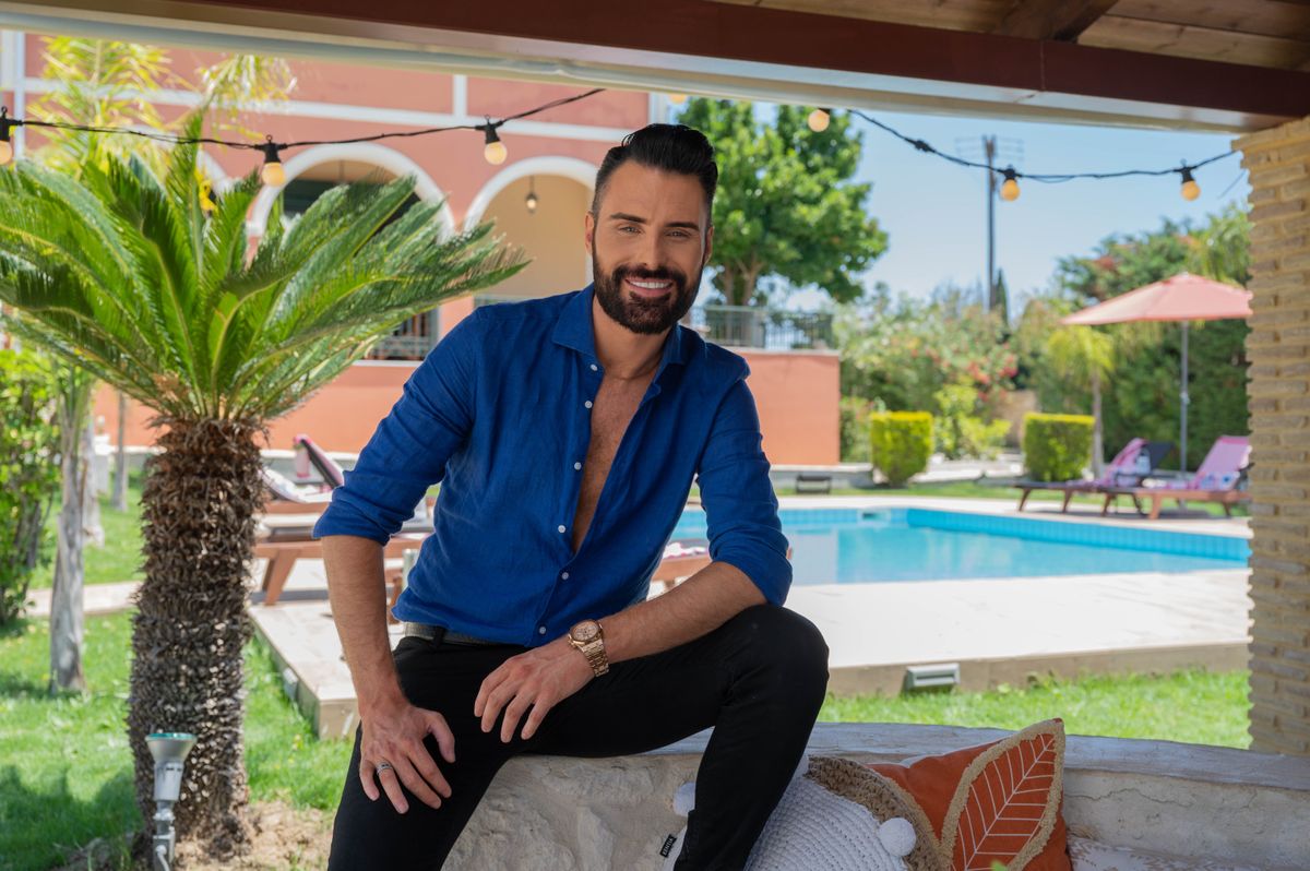 Rylan Clark is ready for the fun on Zante.