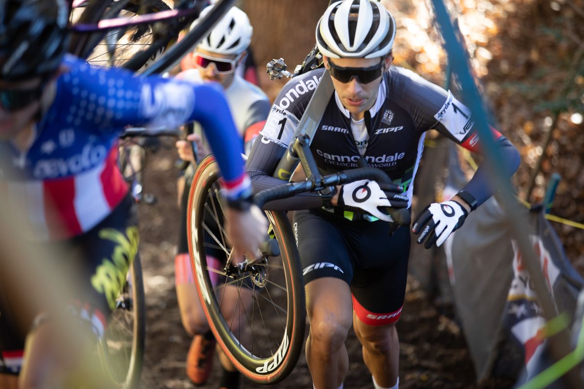 Curtis White wins both days of racing for elite men at NoHo CX 2021