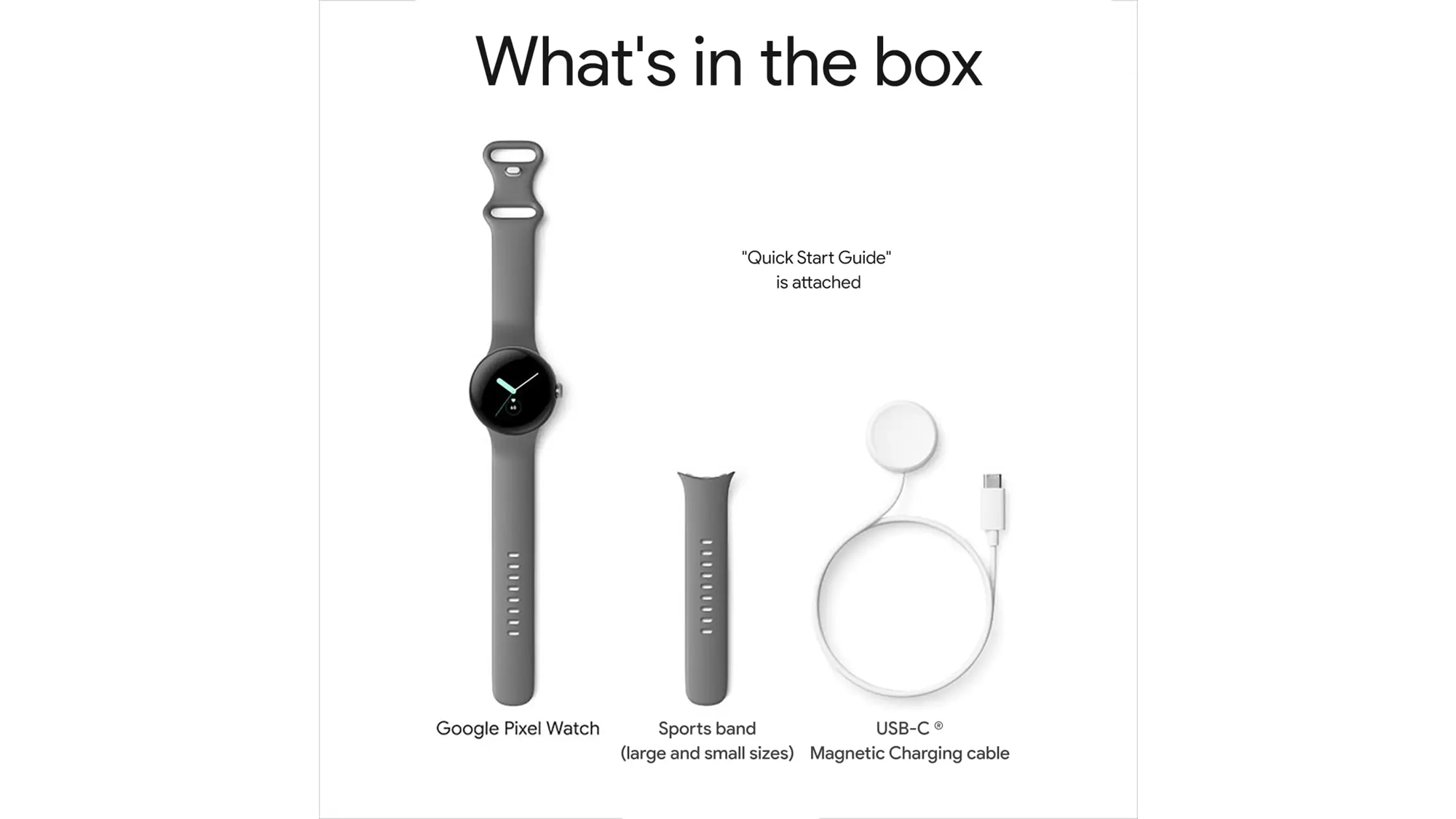 Google Pixel Watch leaked press images Taiwanese carrier Telegram what's in the box