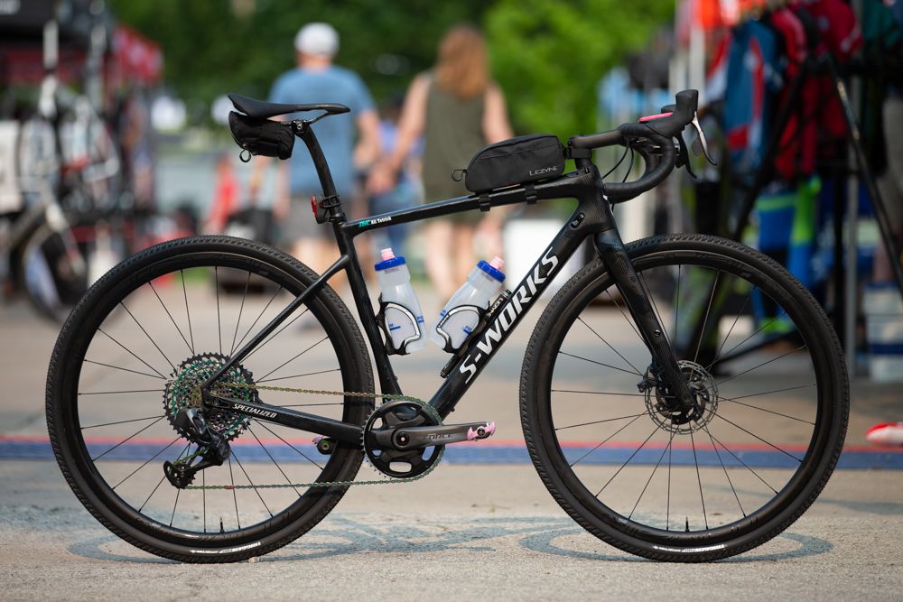2017 DK200 winner Alison Tetrick rode the Specialized S-Works Diverge this year with SRAM Force AXS eTap