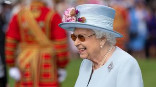 Queen Elizabeth II attending the Royal Garden Party at Buckingham Palace on May 21, 2019 in London, England. (Photo by Dominic Lipinski - WPA Pool/Getty Images)