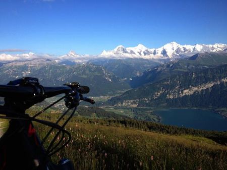 Some beautiful scenery for training