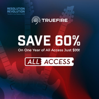 TrueFire all-access plan: $249, now $99