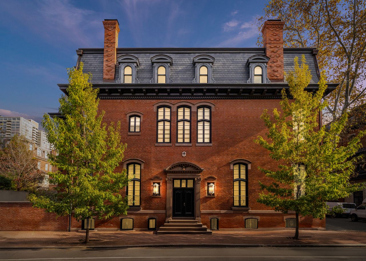 The outside of a home for sale in Philadelphia.