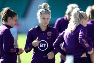 England Women Training – Silverlake Stadium – Monday 20th September