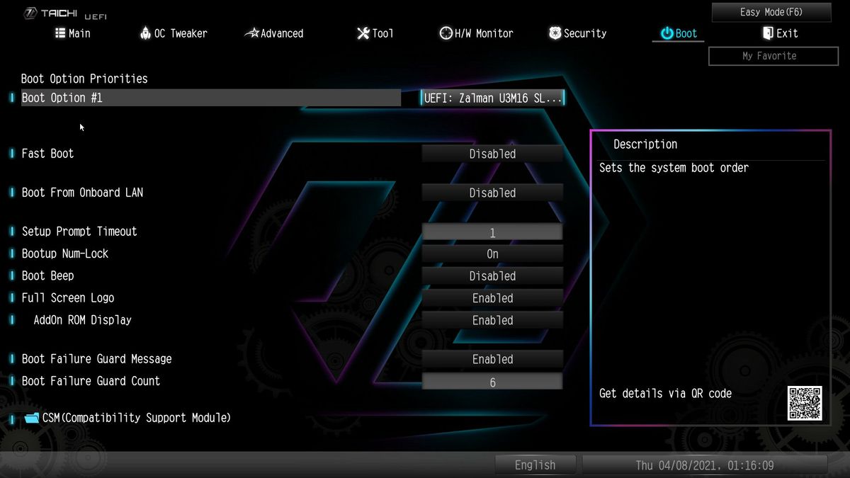 ASRock Z590 Taichi