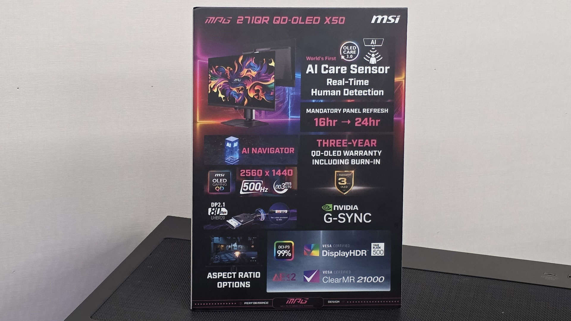 MSI Monitors at Computex 2025