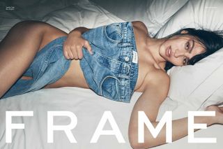 An image of the new FRAME campaign featuring Amelia Gray makes this weeks Hot List