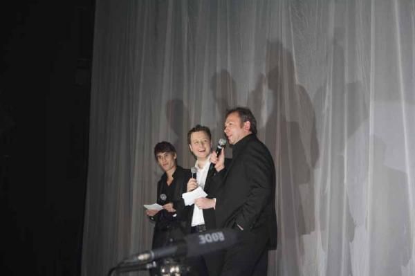 Johan Bruyneel got things up and running at the team presentation