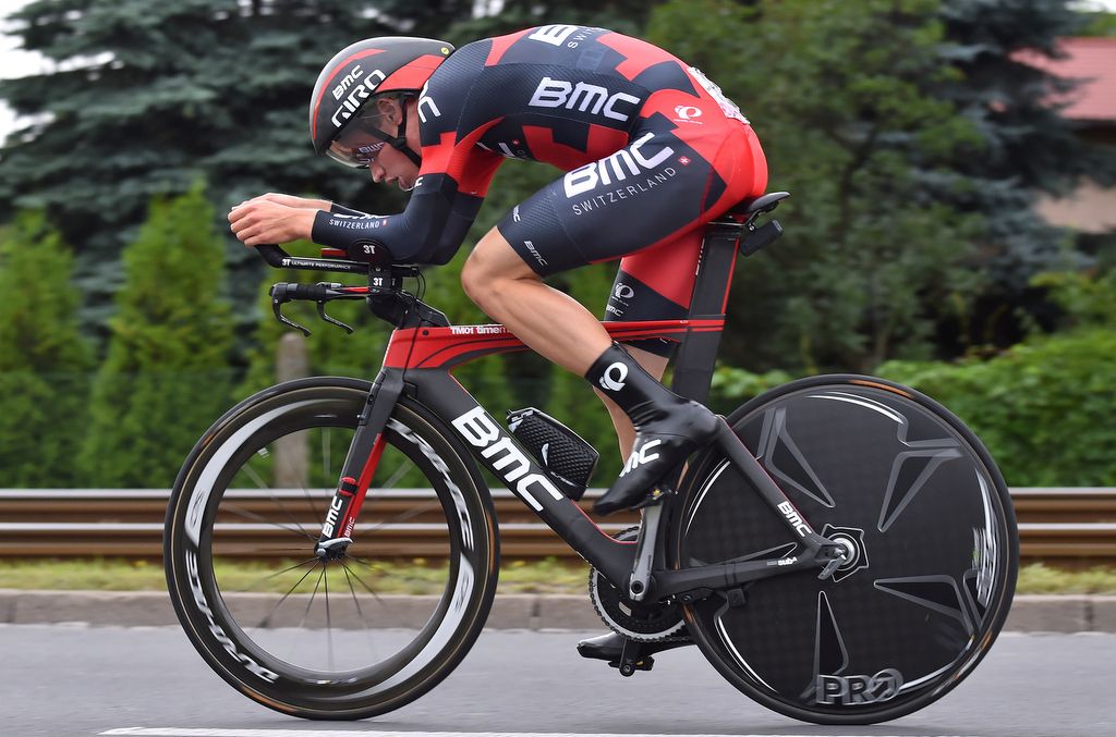 Floris Gerts (BMC) on his TT bike