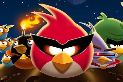 Angry Birds in space