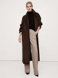 Banana Republic Oversized Double-Faced Cape Coat