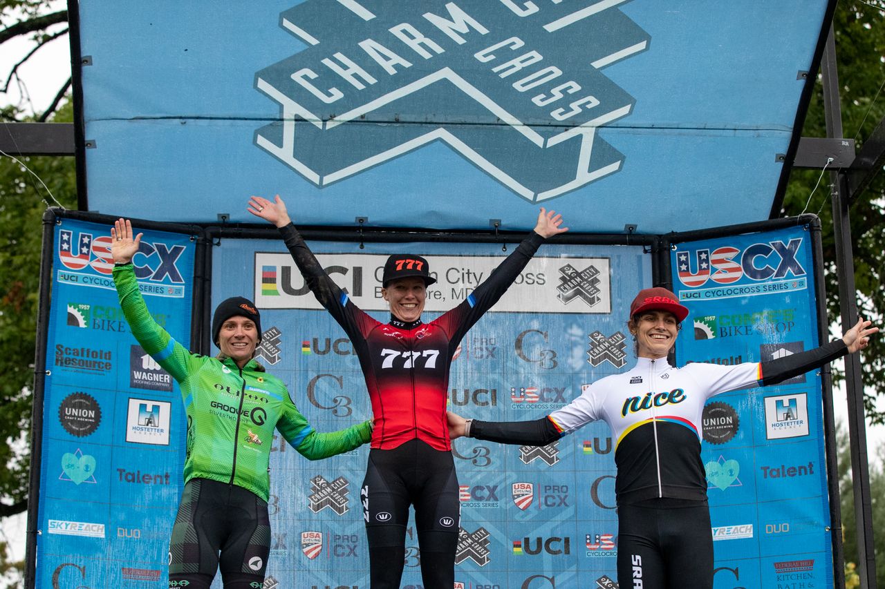 Women's elite race day 2 at Charm City Cross 2022