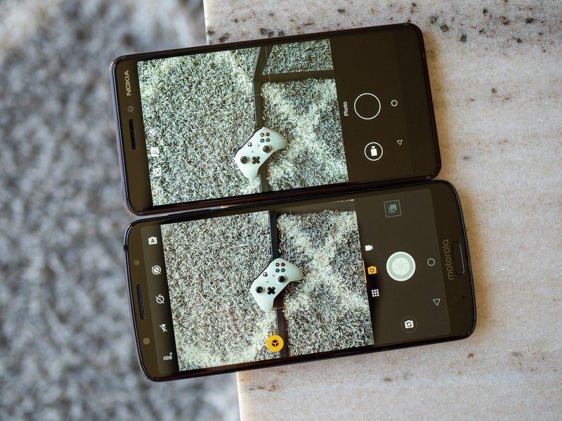 Nokia 6.1 and Moto G6 Plus