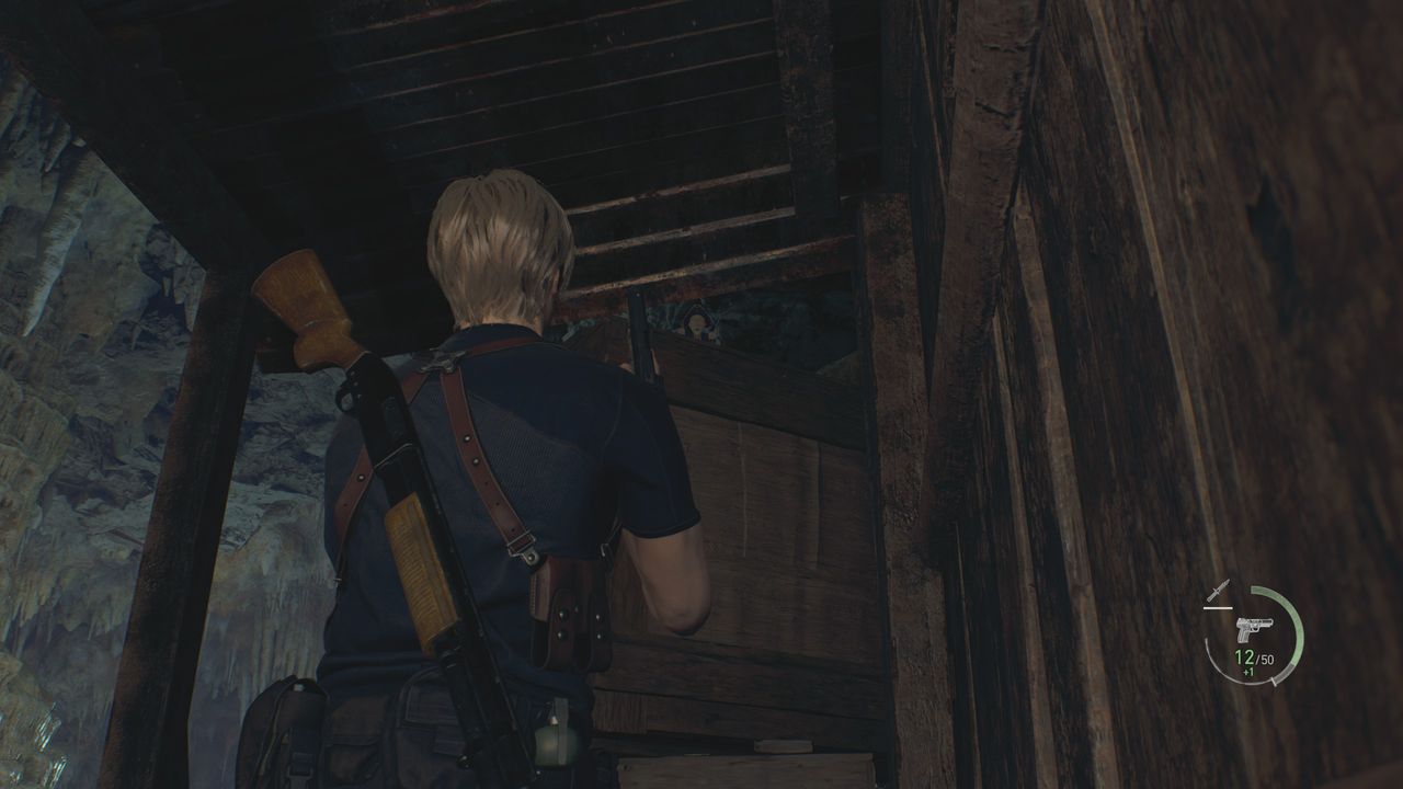 Resident Evil 4 Remake Clockwork Castellan in chapter three