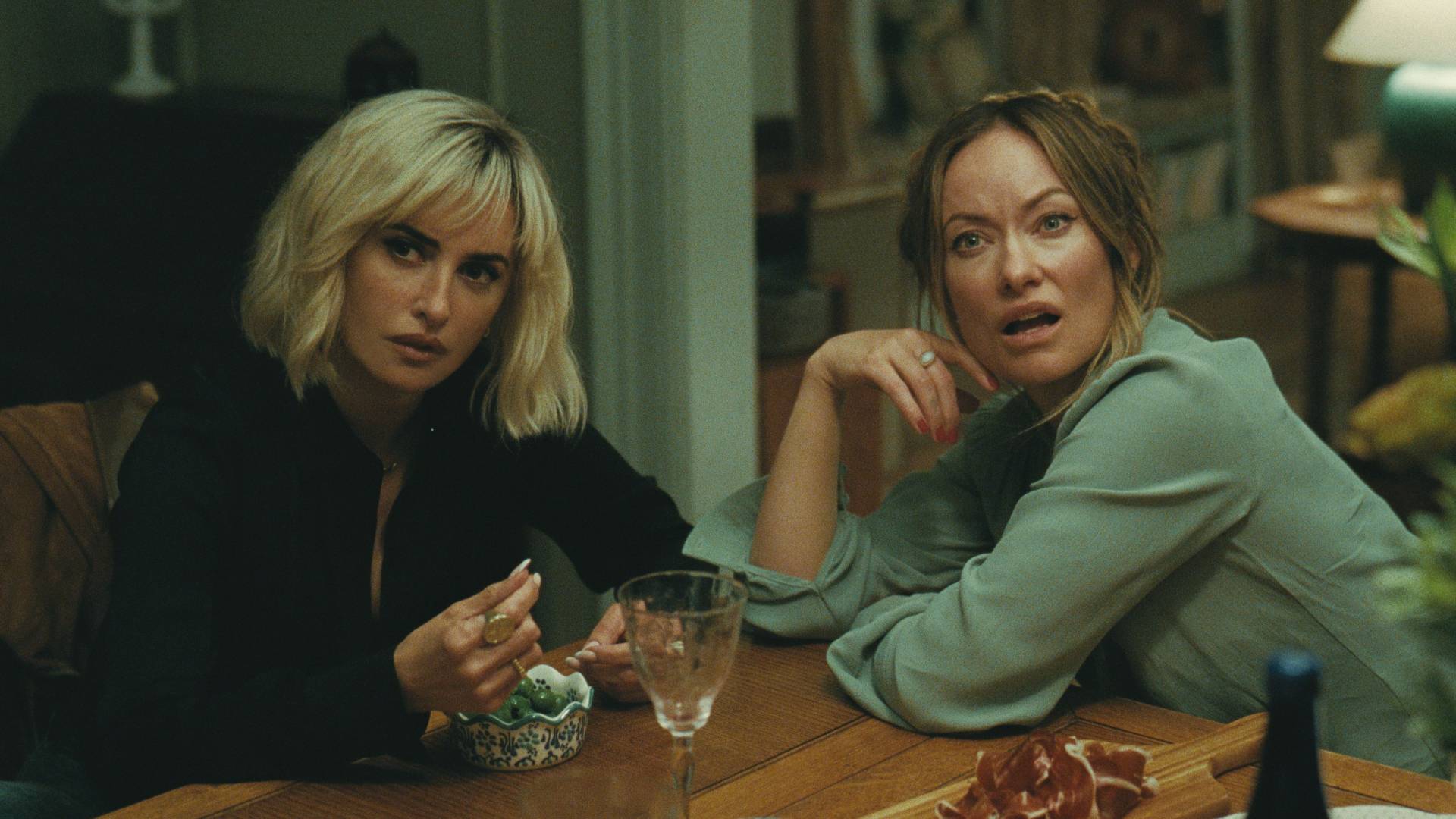 Olivia Wilde and Penelope Cruz in The Invite
