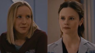 Jessy Schram and Sarah Ramos in Chicago Med Season 10 finale deleted scene