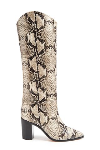 Analeah Pointed Toe Knee High Boot