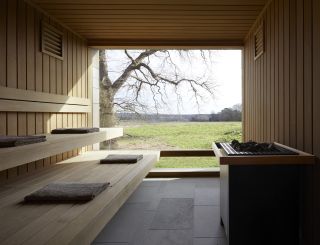 Heckfield Place hotel Bothy spa sauna