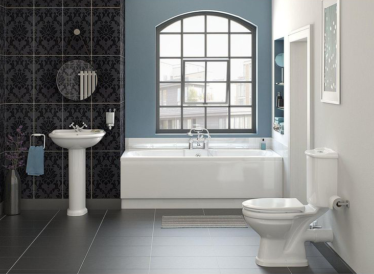 honour twin end bath suite