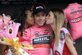 Cadel Evans on stage nine of the 2014 Giro d'Italia