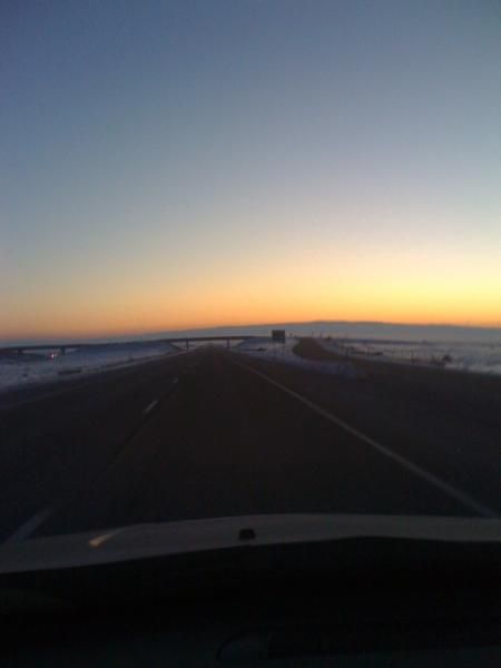 Back to wintery Colorado.