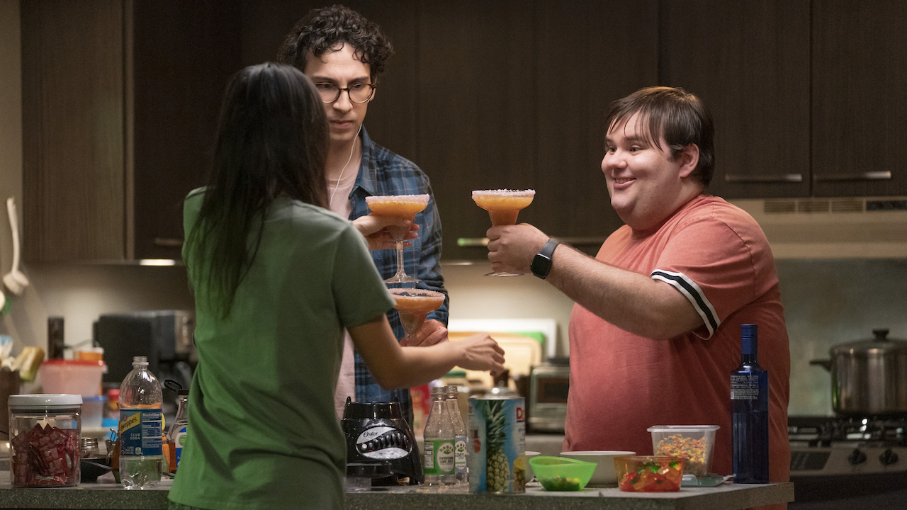 Rick Glassman, Sue Ann Pien, Albert Rutecki in As We See It