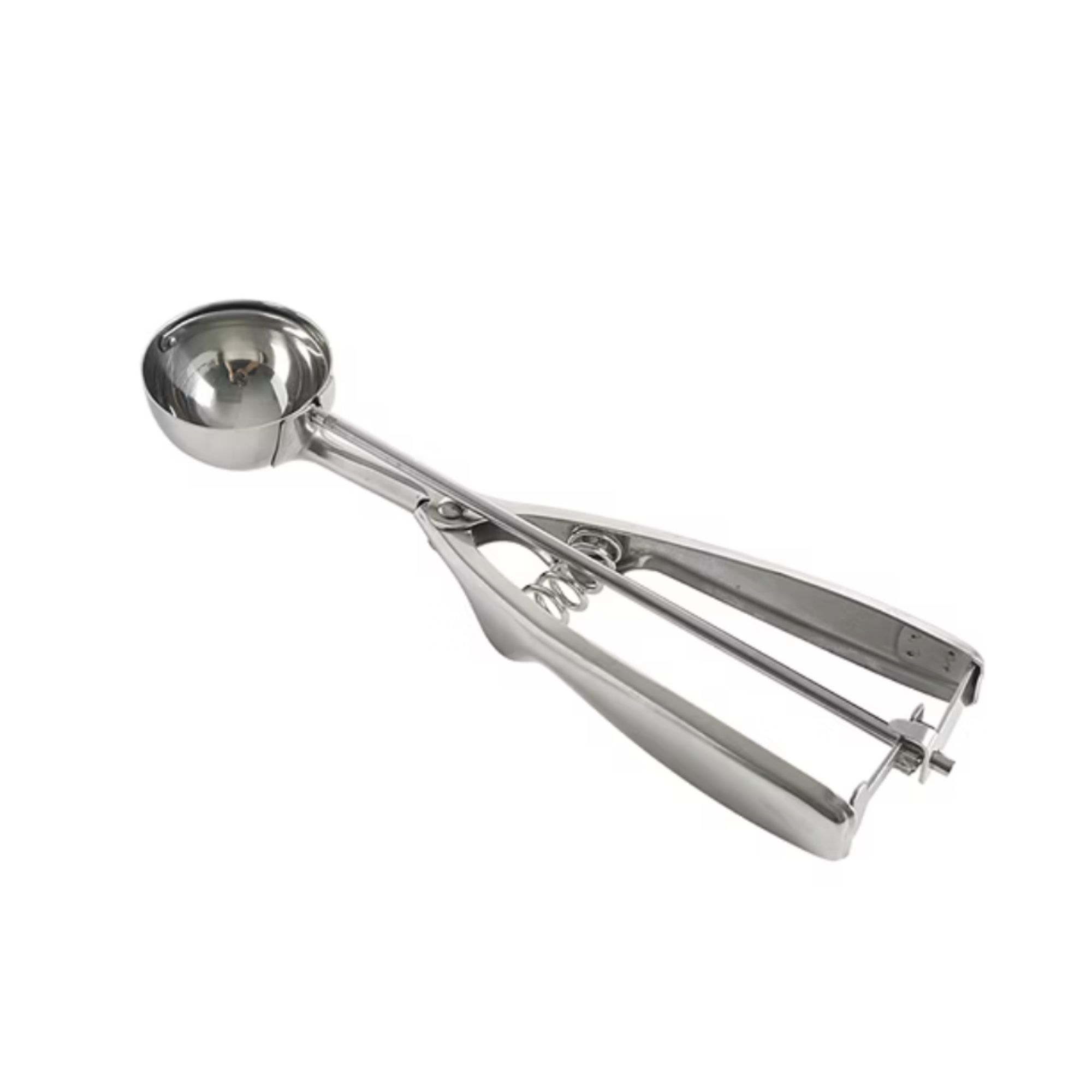 Silver cookie scoop