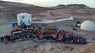 More than 500 students from seven countries descended upon the Mars Desert Research Station (MDRS) in southern Utah from June 1 through June 3 for the 2017 University Rover Challenge.