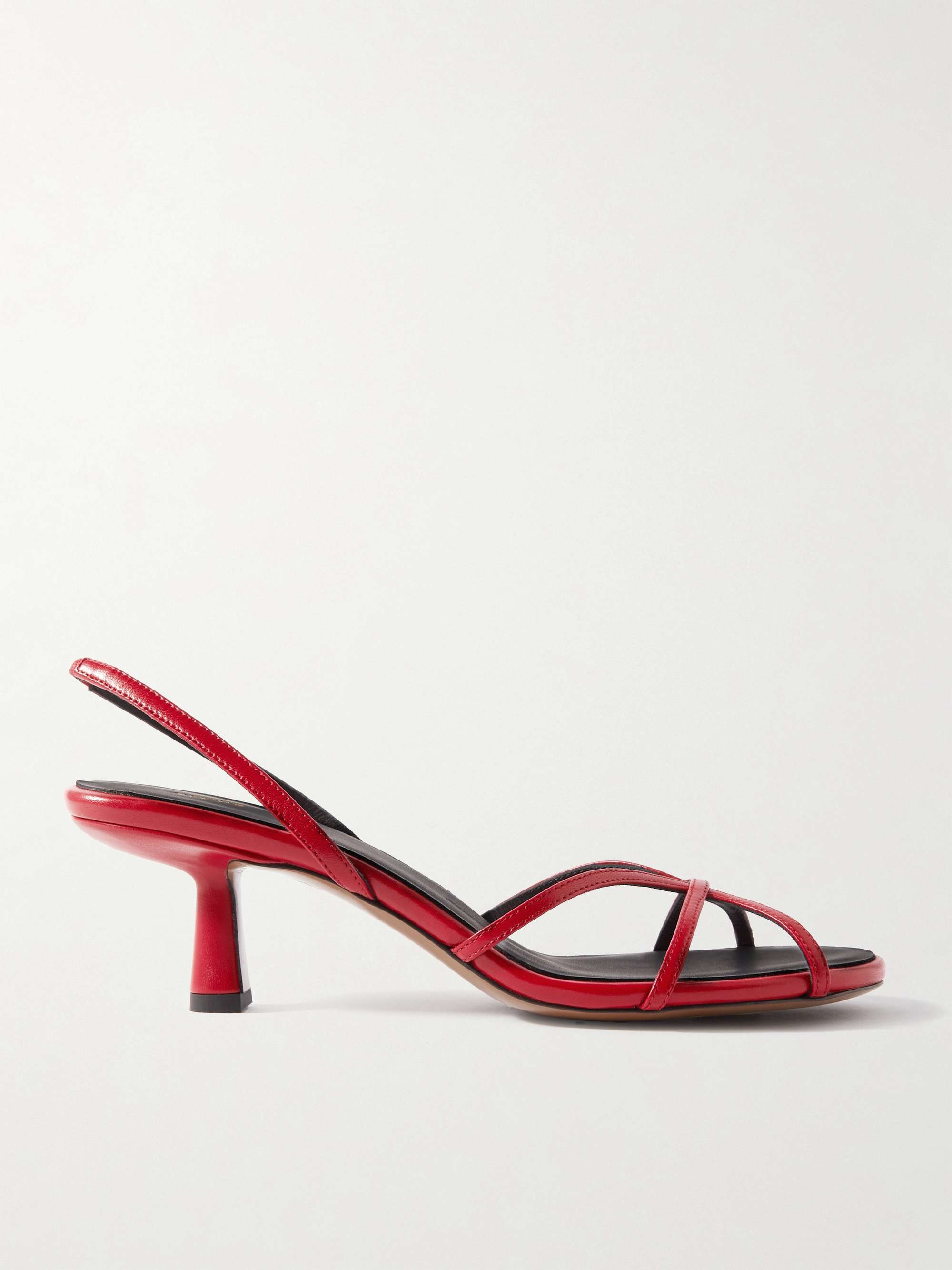 Ibor Leather Slingback Sandals