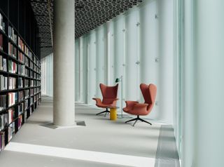 Deichman Library Oslo seating area