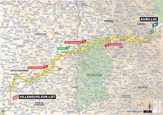 Tour de France 2024 Etappe 12 parcours