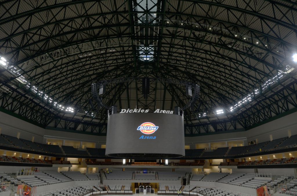 Dickies Arena Opens with StateoftheArt Audio