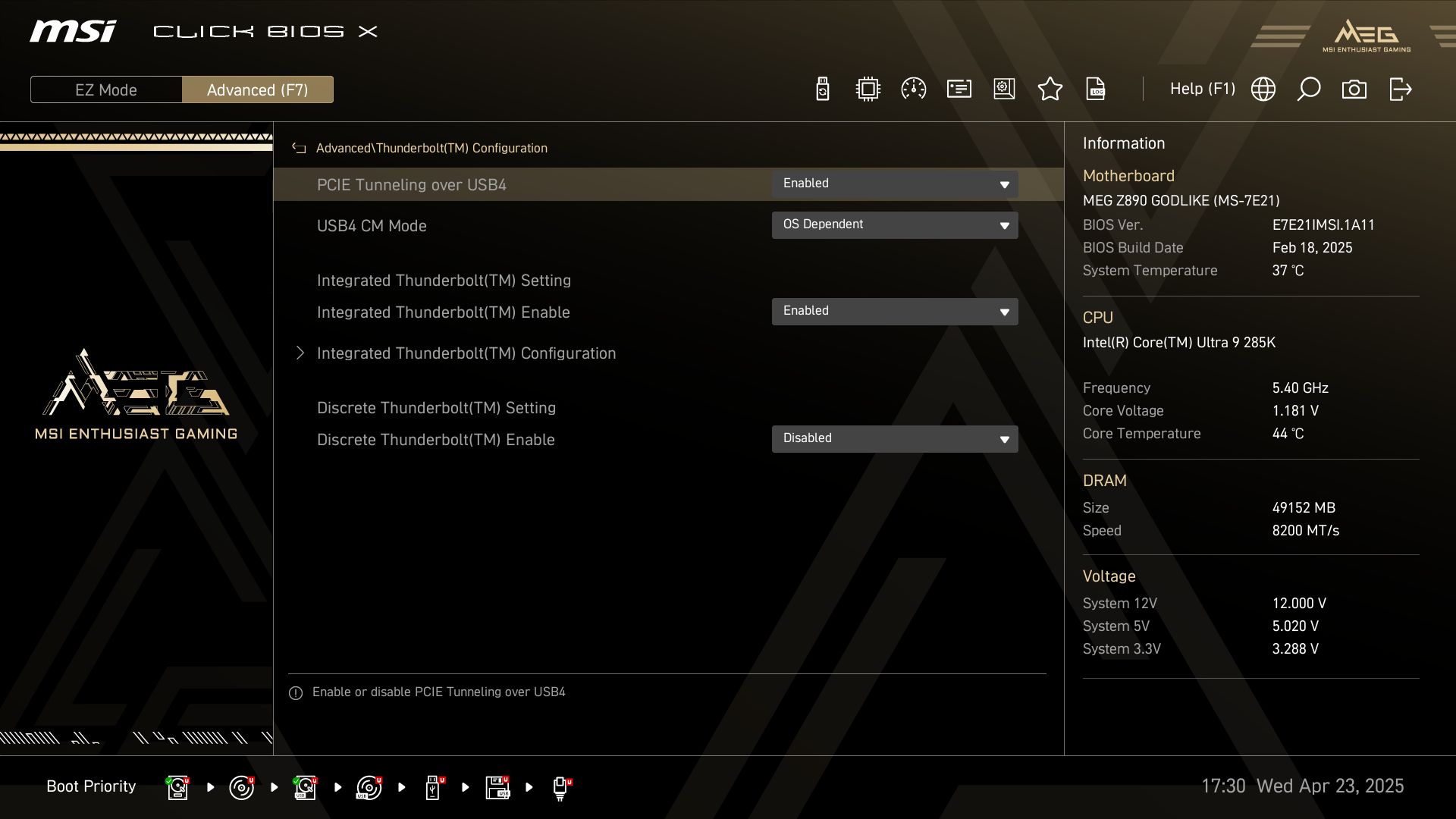 MSI Z890 Godlike
