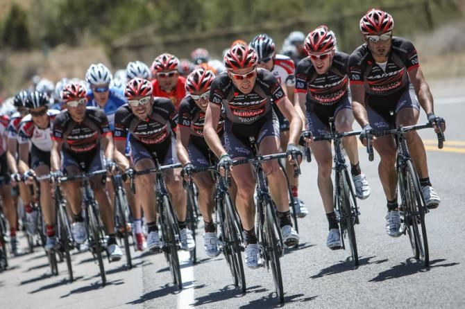 Jamis-Hagens Berman kept everyone on the front through the final climb.